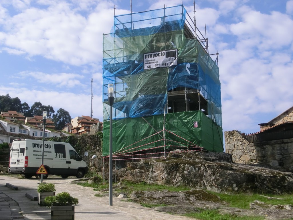 Cruz da Santísima Trindade de Baiona, restauración 