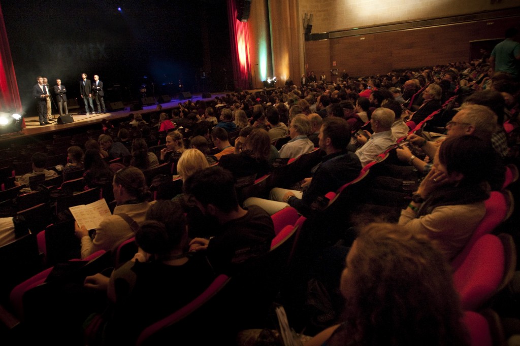 alberto nunez feijoo asiste ao concerto inaugural womex 2014. Compostela, the roots, the way foto: ana varela