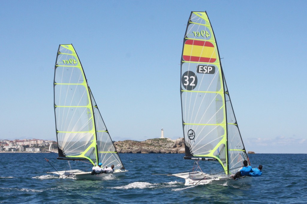 Finalizou nas augas de Río de Janeiro o Campionato Intergaláctico que os membros do Equipo Olímpico da Real Federación Española de Vela das clases 49er Masculino e FX Feminino, levaban disputando desde o pasado martes.