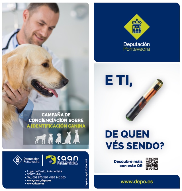 Os Bolachas Campaña Deputación abandono animal