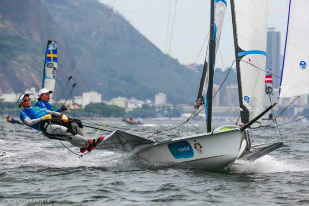 Finalizou nas augas de Río de Janeiro o Campionato Intergaláctico que os membros do Equipo Olímpico da Real Federación Española de Vela das clases 49er Masculino e FX Feminino, levaban disputando desde o pasado martes.