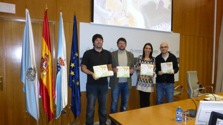 Enrique Mauricio e ilustrada por Carlos Taboada, está producida pola editorial Galaxia