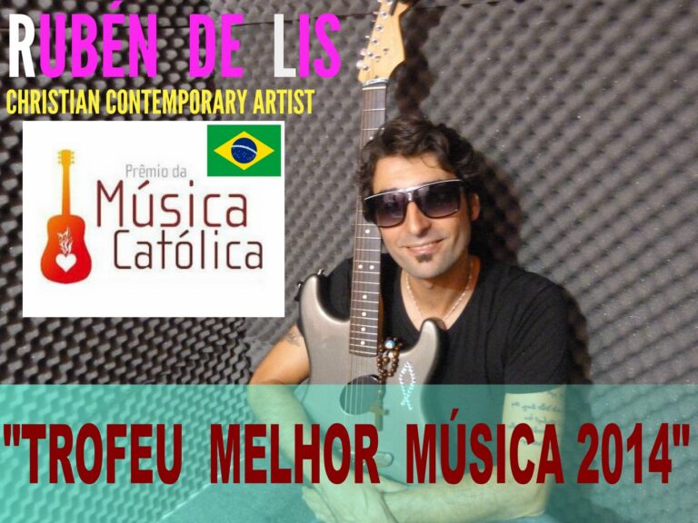 cantautor gondomareño Rubén de Lis premio á Mellor Música Católica en Brasil