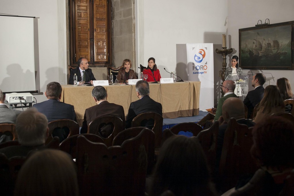 Turismo de Galicia, Nava Castro, inaugurou esta mañá o Foro de Santiago TV “Impacto económico do Camiño de Santiago”