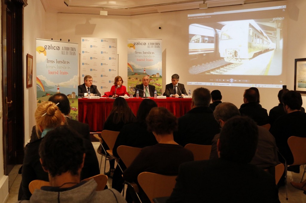 Turismo-Galicia-presenta-Madrid-nova-edición-‘Galicia a todo tren’-incorpora-como-principal-novidade-Tren-Peregrino