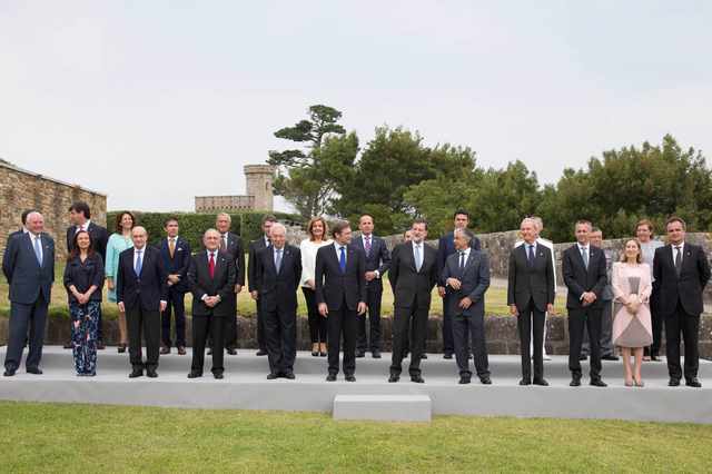 Cume-hispano-lusa-Baiona-Passos-Coelho-Mariano-Rajoy