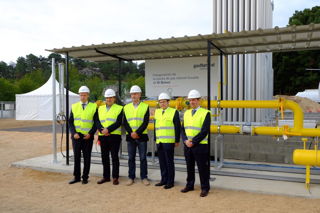 O Grove conta dende hoxe con una planta nova de gas natural