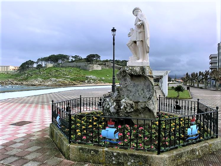 o-concello-de-baiona-descubrira-unha-placa-conmemorativa-na-estatua-de-pinzon-polo-seu-40-aniversario