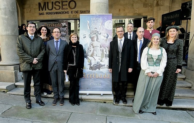 baiona-presenta-a-xxii-festa-da-arribada-no-museo-das-peregrinacions-de-santiago-de-compostela