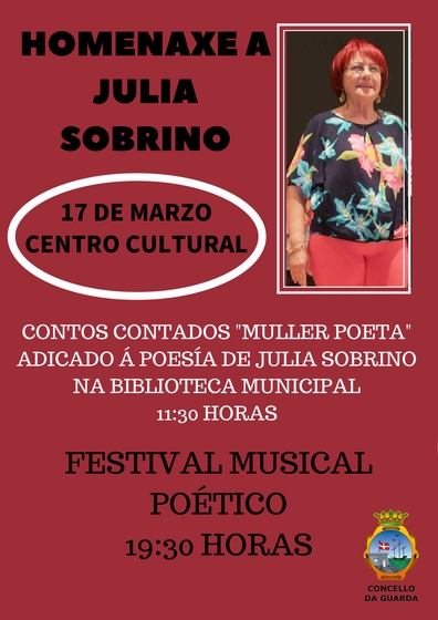 guarda-homenaxeara-julia-sobrino-cun-festival-poetico-musical-sorpresa-este-sabado