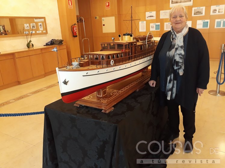 Concello de Baiona e Talaso Atlántico renderon esta mañá homenaxe ás vítimas do Thalassa e á súa única sobrevivente, Arnhild Utheim