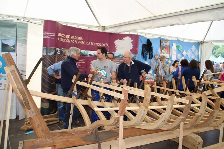 En Pasaia presentouse o vindeiro Encontro de Embarcacións Tradicionais de Galicia