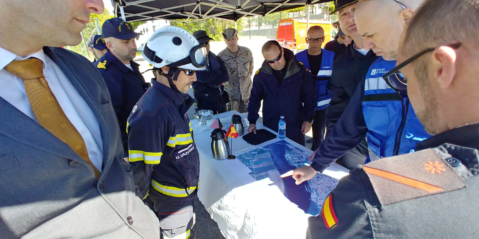 o-consorcio-provincial-contra-incendios-participa-nun-simulacro-no-tramo-internacional-do-mino