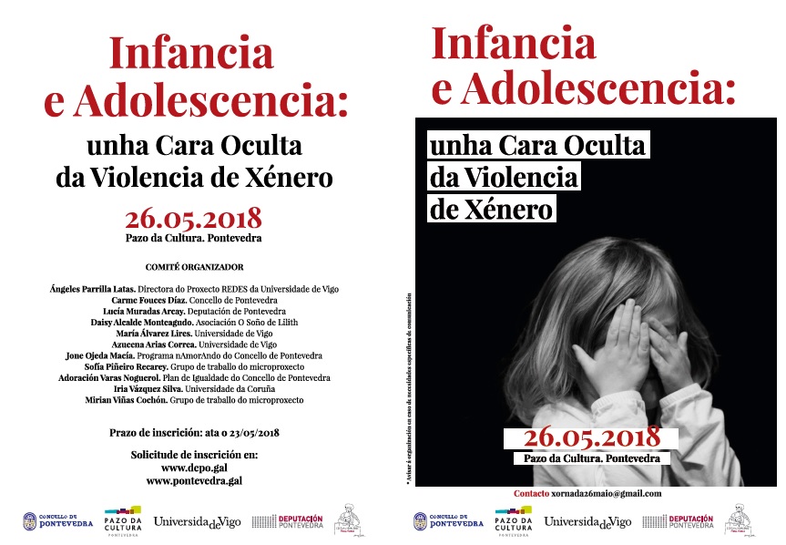 O Pazo da Cultura de Pontevedra acollerá o día 26 a xornada “Infancia e adolescencia: Unha cara oculta da violencia de xénero"