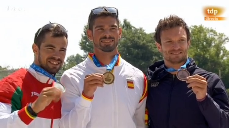 OURO PARA PORTELA, RODRÍGUEZ E GERMADE NOS XOGOS DO MEDITERRANEO 2018 