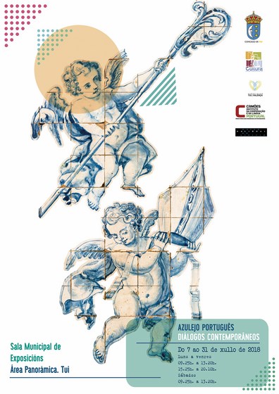 Tui acolle ata o 31 de xullo a exposición “Azulejo português. Diálogos contemporâneos” 