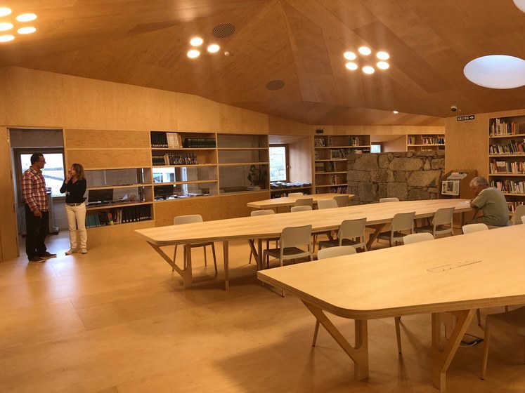 O Proxecto de rehabilitación do edificio Sancti Spiritus que acolle a Biblioteca Municipal e o Arquivo Histórico de Baiona opta aos Premios Lledó Arquitectura Ibérica 2018