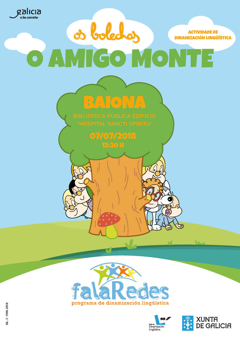 Os Bolechas, anfitrións na inauguración da Biblioteca Pública Municipal de Baiona