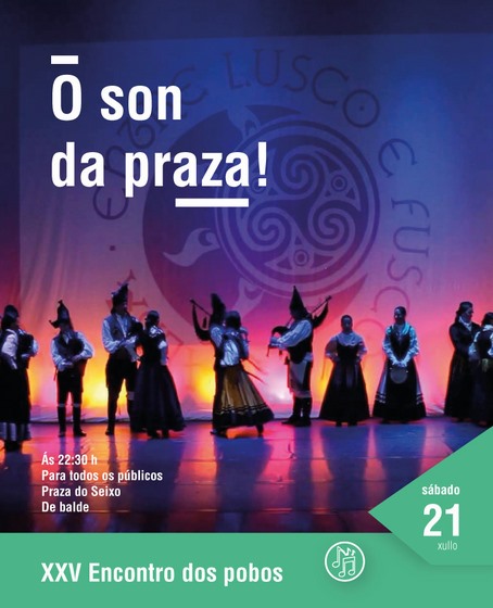 O XXV Encontro dos Pobos encherá de música tradicional O Baixo Miño