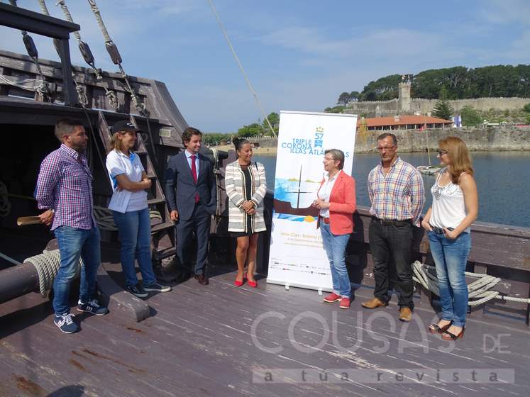Máis de 160 nadadores de España, Portugal e Arxentina participarán na primeira proba da Triple Corona Illas Atlánticas, entre Cíes e Baiona