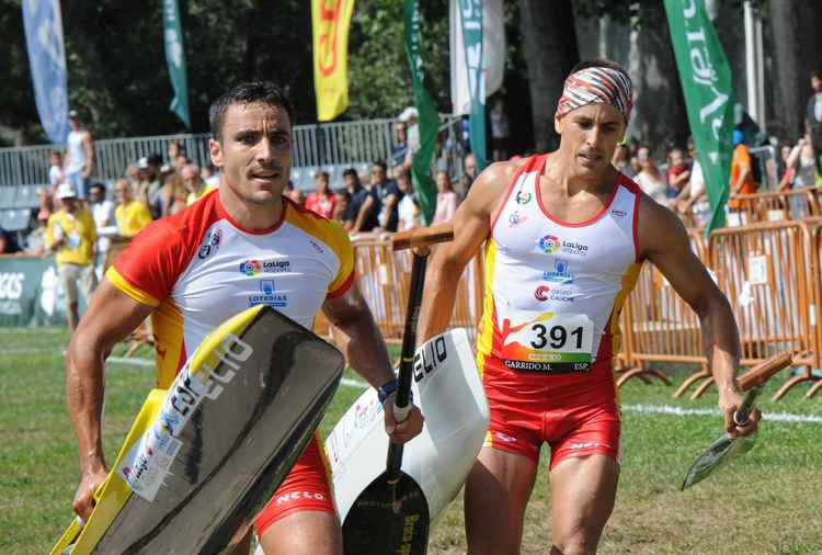 Ouro e prata para o piragüismo galego no Mundial de Maratón