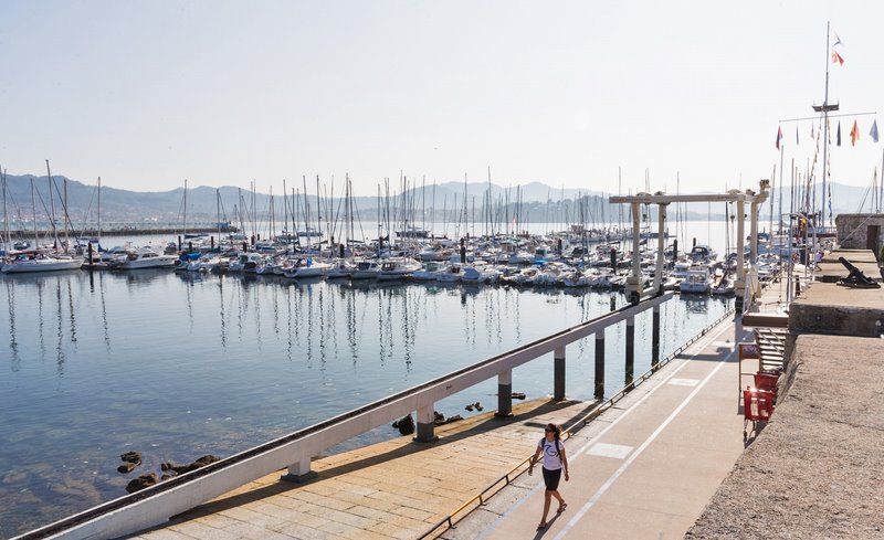 O MRCY de Baiona convértese en porto de partida do Camiño de Santiago por mar