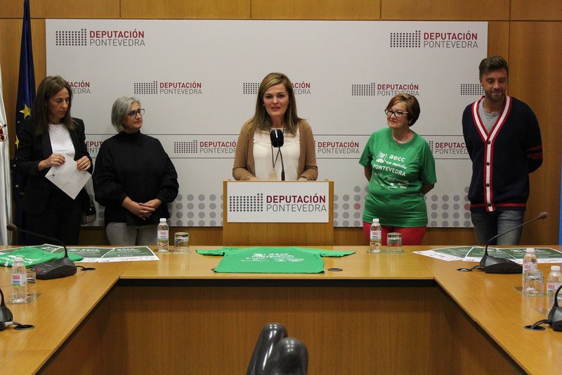 A Deputación súmase a II Marcha Contra o Cancro que se desenvolverá o próximo domingo en Pontevedra