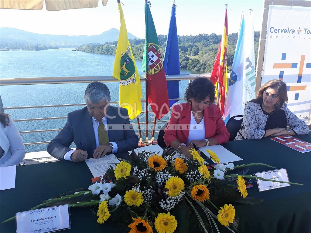Tomiño e Cerveira dan un paso máis na súa historia de cooperación transfronteiriza, constituíndose en Eurocidade