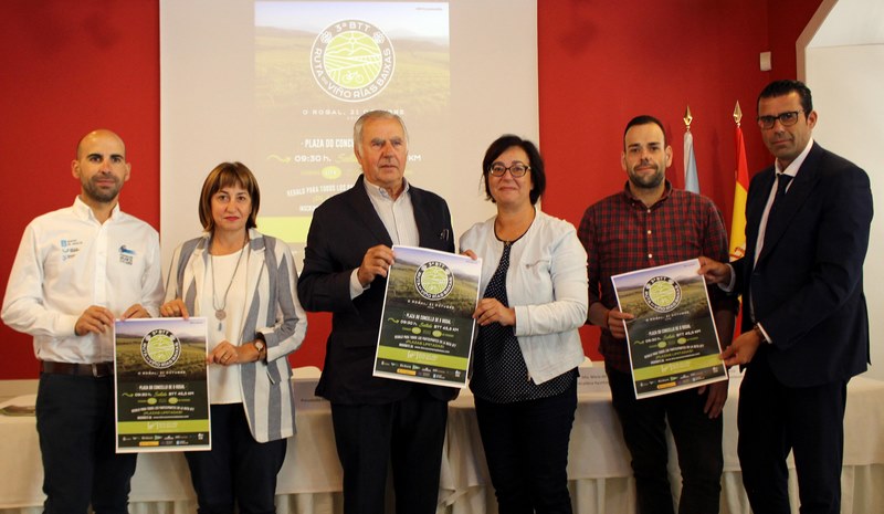 A terceira edición da BTT Ruta do Viño Rías Baixas pasará polos concellos de O Rosal e Tomiño