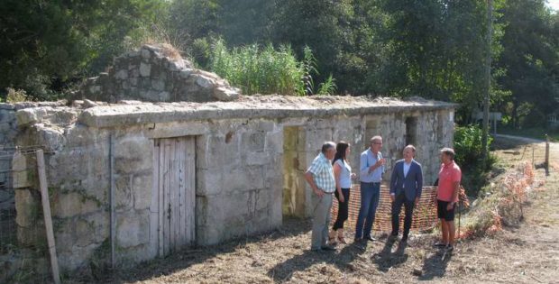 Concello de Nigrán e Zona Franca chegan a un acordo para rehabilitar o muiño de Porto do Molle