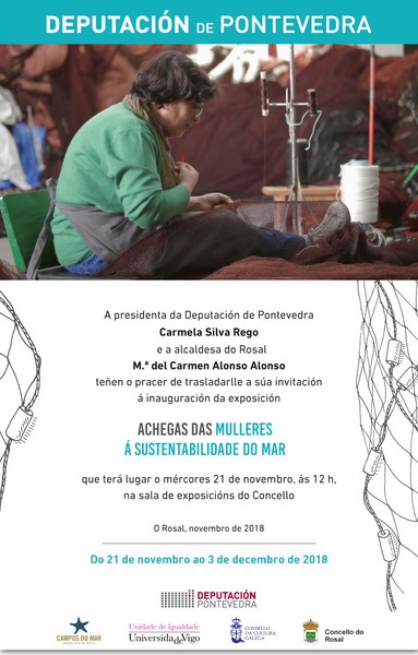 "Achegas das mulleres á sustentabilidade do mar" unha exposición para dar visibilidade ao papel da muller no ámbito mariño
