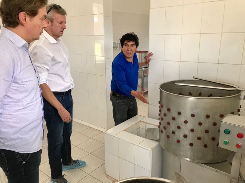 A Xunta visita proxectos de desenvolvemento postos en marcha grazas á cooperación galega en Perú