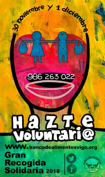 Zona Franca súmase á gran recollida solidaria do Banco de Alimentos de Vigo 