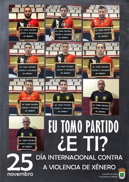 O Acanor Novás toma partido contra a violencia machista