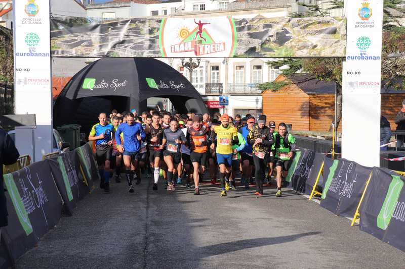 Máis de 400 deportistas tomaron o Monte Santa Trega no V Trail do Trega