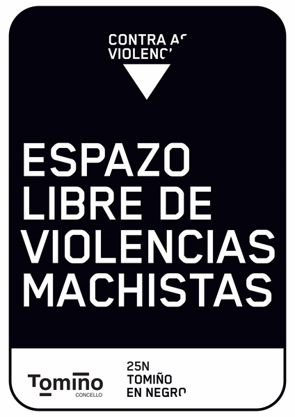 O Concello de Tomiño súmase por segundo ano consecutivo á campaña “En Negro contra as violencias 2018”.