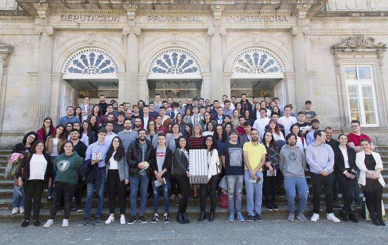 O Pazo da Deputación Provincial acolle a entrega de premios ao alumnado participante no programa Depoemprende na FP