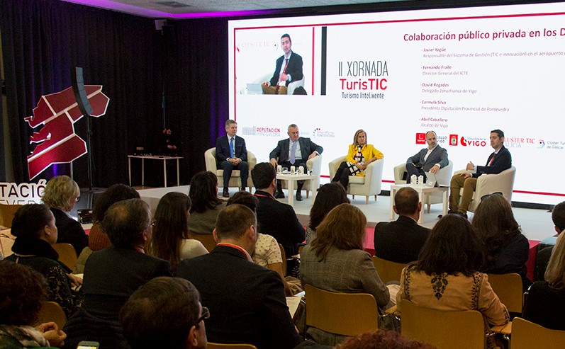 As II Xornadas TurisTIC centradas no “Turismo Intelixente” enchen o Verbum de Vigo 
