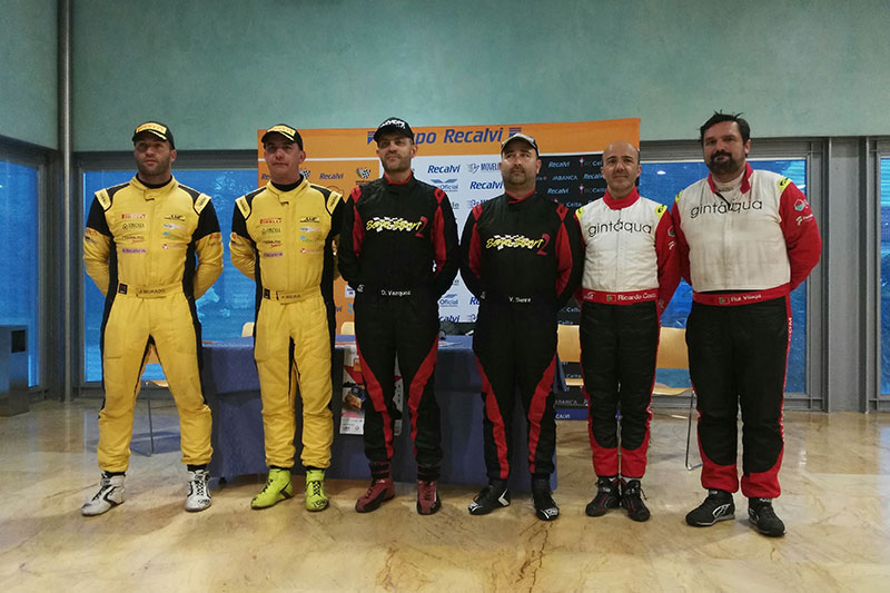 O equipo de Víctor Senra e David Vázquez co seu Citroën C3 R5 imponse no 53 Rally Recalvi Rías Baixa