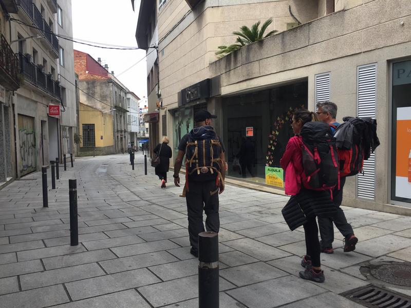 A Guarda incrementa o número de peregrinos que realizan o Camiño Portugués da Costa