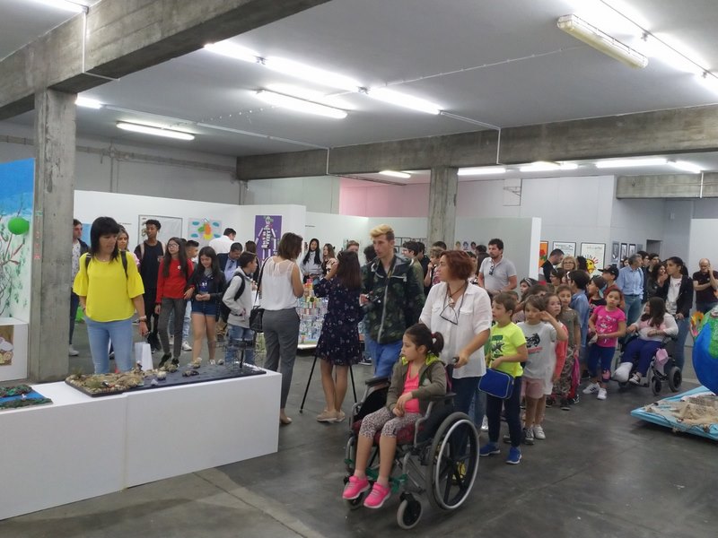 Tres colexios tomiñeses participan na “Bienal dos Pequeninos” de Vila Nova de Cerveira