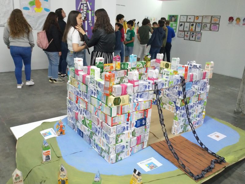 Tres colexios tomiñeses participan na “Bienal dos Pequeninos” de Vila Nova de Cerveira
