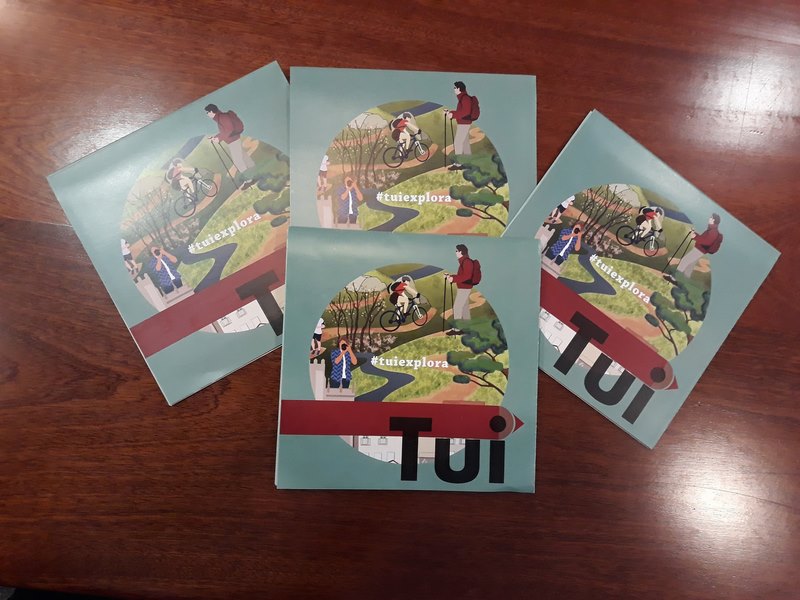 O novo folleto turístico “Explora Tui” propón 31 plans activos para descubrir o municipio tudense