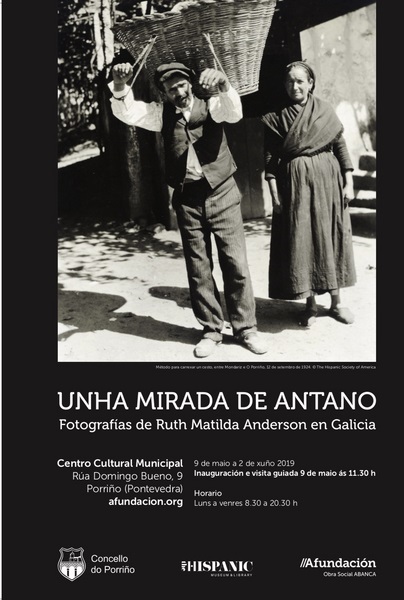 Inaugurada a exposición fotográfica de Ruth Matilda Anderson no Centro Cultural de Porriño