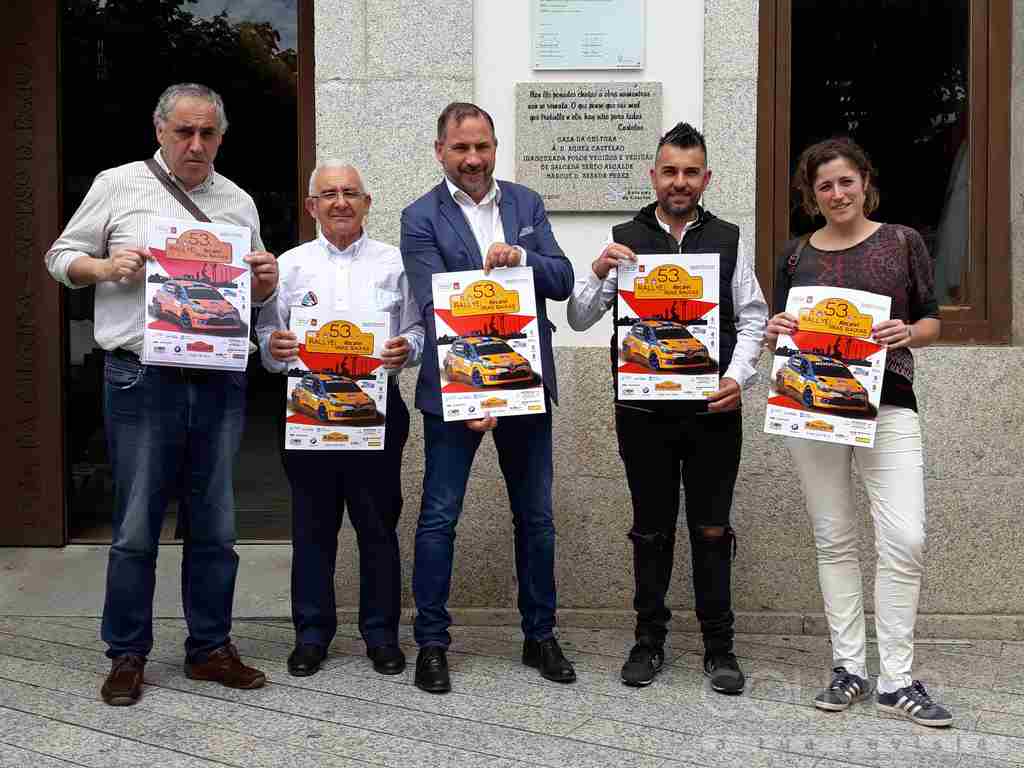 A vitoria no Rally Rías Baixas pasa por Salceda de Caselas