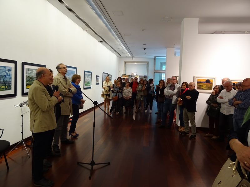 A sede de Afundación acolle a exposición 'Dobre visión' 