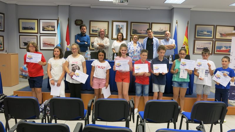 Rodrigo Buján recolle o "Gómez Alfaro", certame creado por Orpagu para espertar a vocación literaria dos máis pequenos