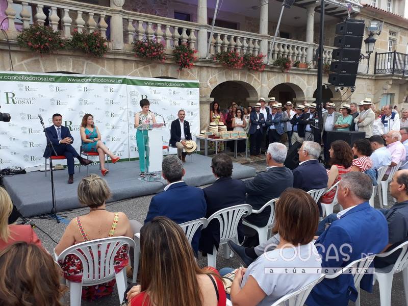 A XXVII edición da Feira do Viño do Rosal péchase deixando moi boas sensacións