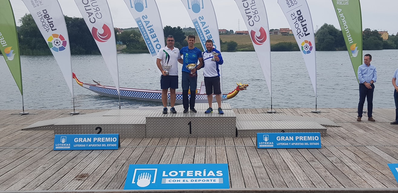 O Kayak Tudense - Axuda Paramos terceiro no Nacional de Sprint