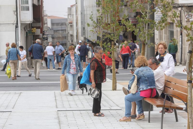 A nova rúa Concepción Arenal da comezo ao cambio do modelo urbano na Guarda
